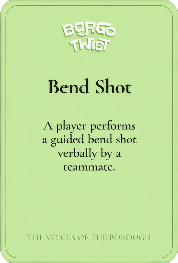 Borgo Twist card — Bocce