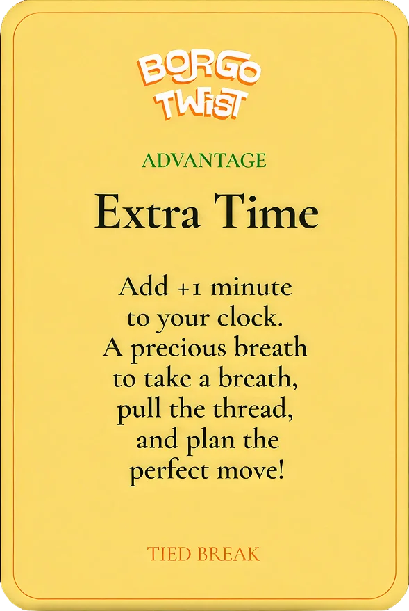Borgo Twist card — Checkmate in Two