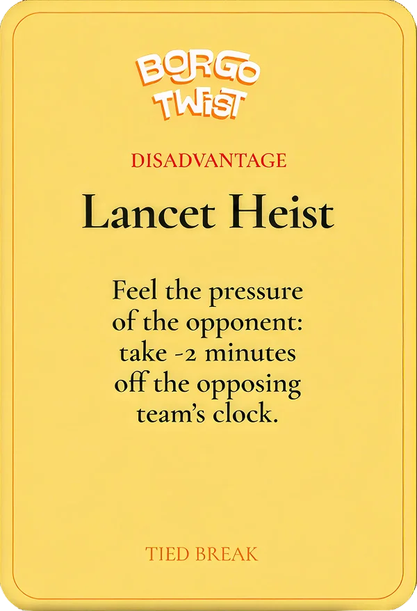 Borgo Twist card — Checkmate in Two