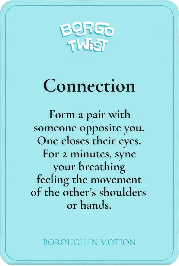 Borgo Twist card — Olympics