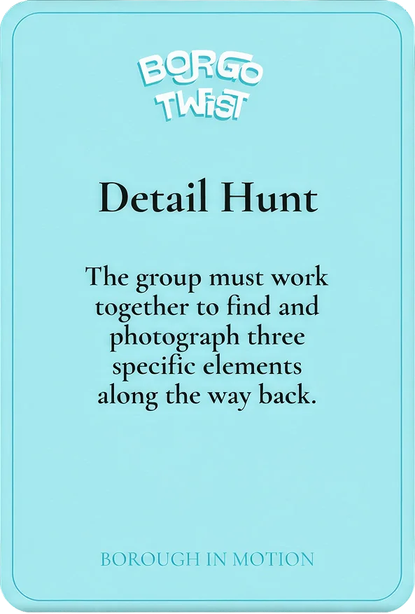Borgo Twist card — Olympics