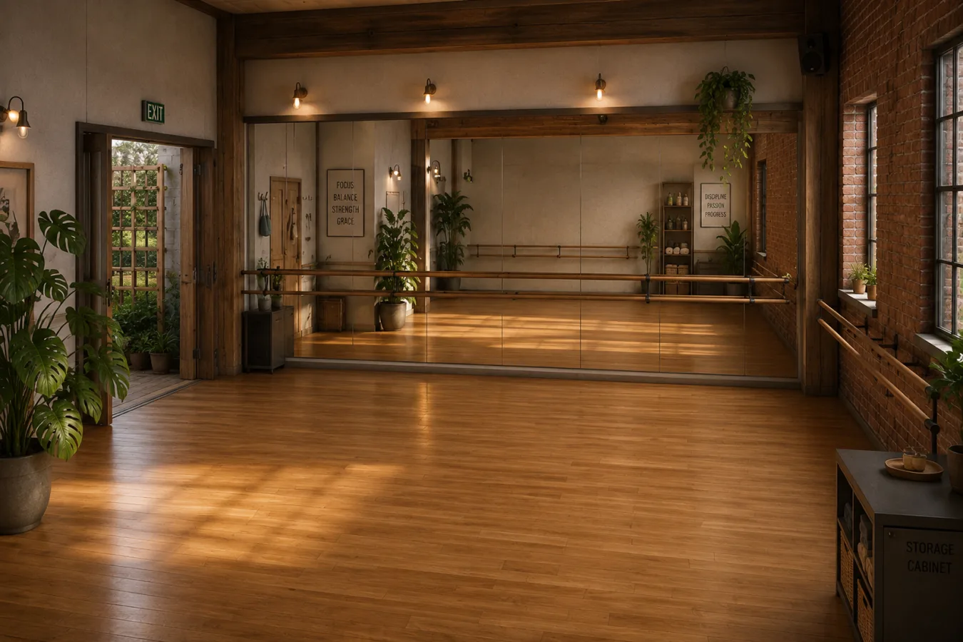 Hub interior — movement studio